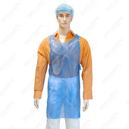 _Фартук полиэтил., (9 мкм)  80*120 см (не медиц), Albens (100 шт/уп, 1000 шт/кор)