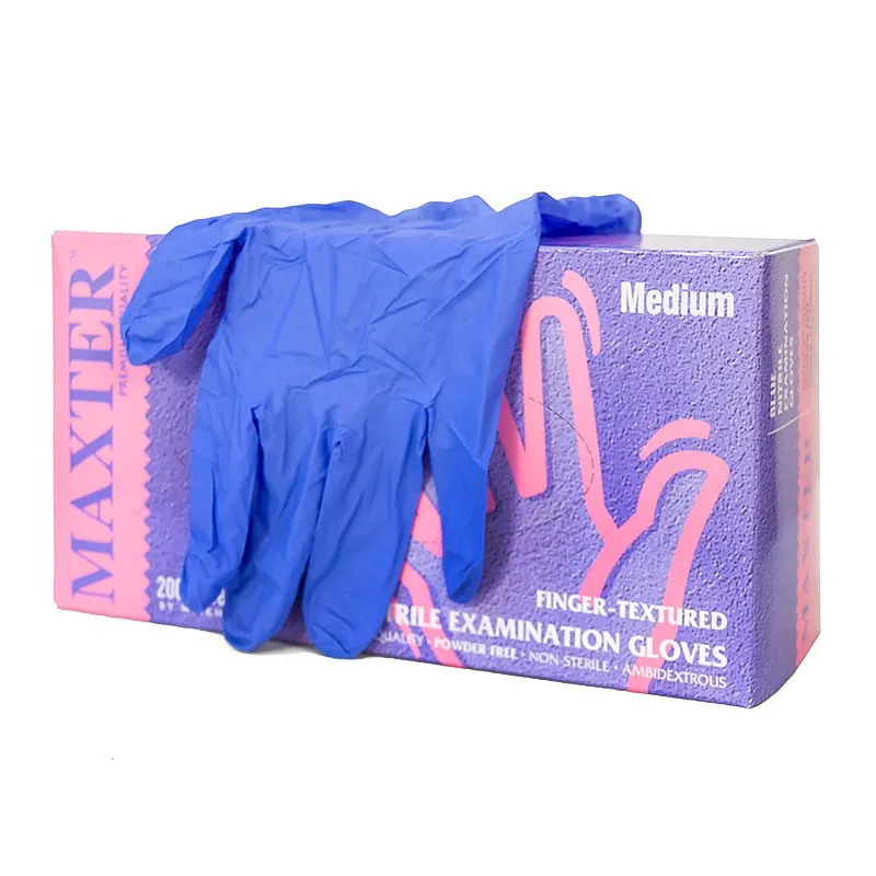 Maxter. Перчатки смотровые «Maxter» (Макстер) (9377b) (50 пар). Maxter Glove перчатки нитриловые. Medium Maxter перчатки текстурированные неопудренные нитриловые. Перчатки упаковка Макстер.